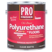 PRO Finisher Oil Base Polyurethane Профессиональный полиуретановый лак для пола (глубокоматовый, 3,78 л)