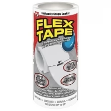 Сверхсильная клейкая лента Flex Tape 20 см черная