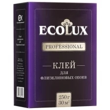 ECOLUX Клей обойный ECOLUX Professional, флизелиновый, 250 г