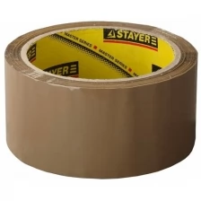 STAYER Лента STAYER "MASTER" клеящая, коричневая, толщина 45 мк, 48мм х 60м