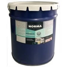 NORMA краска по ржавчине белая матовая (20кг) / новоколор Норма грунт-эмаль 3 в 1 для металла по ржавчине белая матовая (20кг)