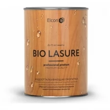 Водоотталкивающая пропитка для защиты древесины Elcon Bio Lasure тик, 0,9 л