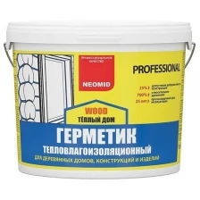Строительный герметик Neomid Professional 15 кг, медовый Н -ГермPROFF-15/мед