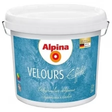 ALPINA STRUCTUR VELOUR краска структурная для интерьеров (2,5л)