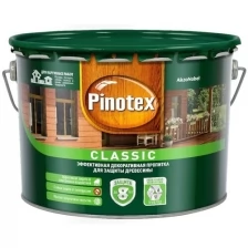 Декоративная пропитка для защиты древесины PINOTEX CLASSIC NW (сосна; 9 л) 5270890