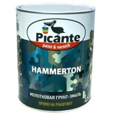 Молотковая эмаль Picante HAMMERTON 6078 молочный шоколад 2,5кг 10420-6078.GL
