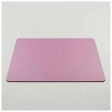 Подложка усиленная, прямоугольная, золото - розовый, 30 х 40 см, 3,2 мм