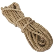 Канат (верёвка) джутовый 8 мм 20 метров