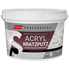 Декоративная штукатурка камешковая PARADE Professional Acryl KRATZPUTZ S110 К1,5 15кг