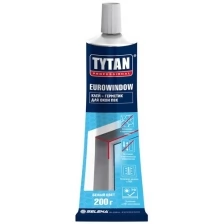 Клей-герметик Tytan Professional для окон ПВХ, белый 200 г