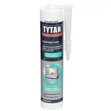 Силиконовый герметик Tytan Professional для аквариумов и стекла, бесцветный, 280 мл 74577 .