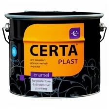 Кузнечная декоративная антикоррозионная краска Certa Plast черный (10 кг) PLM00021 .