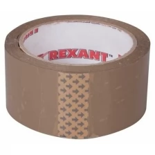 Rexant Скотч упаковочный REXANT 48 мм х 50 мкм, коричневый, рулон 66 м, 12 шт.