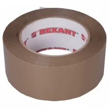 Rexant Скотч упаковочный REXANT 48 мм х 50 мкм, коричневый, рулон 150 м, 6 шт.