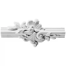 Бордюр Fabello Decor CF 614, декоративный элемент из полиуретана белый для оформления дверных проемов из полиуретана, , 40*110*245 мм