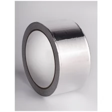 Алюминиевая клейкая лента (скотч алюминиевый) 48 мм х 25м