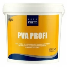 Kiilto PVA Profi Профессиональный клей для дерева, бумаги и картона на основе 3кг T6559.003