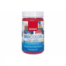 Лазурь красная Neomid Bio Color For Kids 0,75 л Н-BCFK-0,75/красный