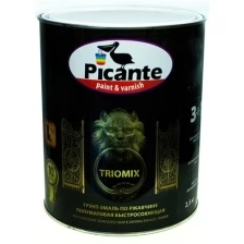 Picante Грунт-эмаль Triomix по ржавч.3в1 полумат.RAL 1015 бежевая 0,75кг 10520-1015.BB
