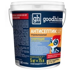 Goodhim Антисептик сухой конц. для наружных и внутренних работ тонирующий N350 Dry, 1кг 58636
