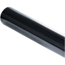 Труба круглая соединит., 90, 1м металлической водосточной системы RAIN SYSTEM, цвет черный, 1 штука