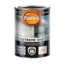 Краска PINOTEX Extreme One сверхпрочная защитная для древесины BW 0,9 л