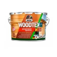 Пропитка DUFA Woodtex декоративная для защиты древесины Белая 0,9 л