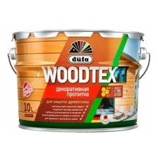 Пропитка DUFA Woodtex декоративная для защиты древесины Белая 10 л