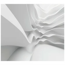 Фотообои Milan 3D Белые дюны, M 3157, 300х270 см, виниловые на флизелиновой основе
