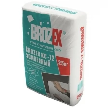 Клей для плитки Brozex КС-12 "Усиленный", 5 кг