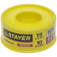 Фумлента STAYER MASTER, плотность 0,25 г/см3, 0,075ммх19ммх10м Stayer 12360-19-025