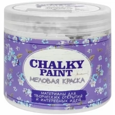 Краска декоративная меловая, Chalky Paint, цвет Графит, 500 гр