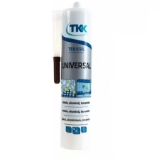 Универсальный силиконовый герметик ТКК Tekasil Universal коричневый