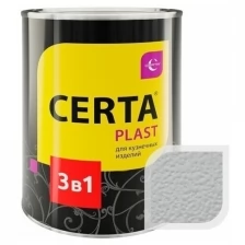 Certa-plast грунт-эмаль 3в1 по ржавчине серый 0,8кг PL3V10021 .