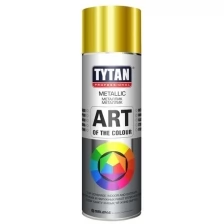 Эмаль Tytan Art of the colour Metallic, золотой металлик, 400 мл