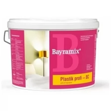 Краска пластичная для помещений Bayramix Plastik Profi матовая (0,9л) А (белая и под колеровку)