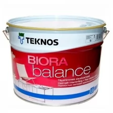 Краска акриловая TEKNOS Biora Balance матовая белый 9 л